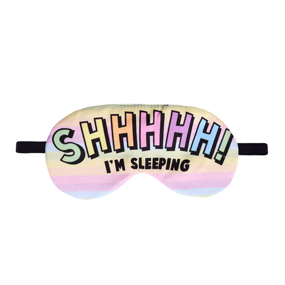 Eye Mask 3D Creative Printing I'M Sleeping Sleeping Mask Eyeshade Breathable Blindfold Headband Eyepatch Night Mask For Rest
Eye Mask 3D Creative Printing I'M Sleeping Sleeping Mask Eyeshade Breathable Blindfold Headband Eyepatch Night Mask For Rest