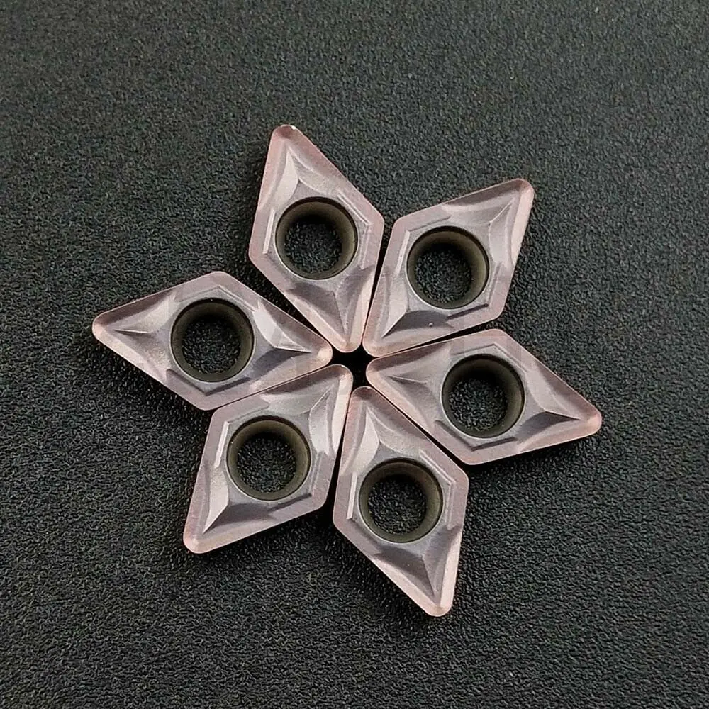 10 шт. DCMT2 1,5 2 твердосплавные вставки DCMT070208 VP15TF CNC резак токарный станок лезвие токарный резец инструмент для SDQCR SDJCR
10 шт. DCMT2 1,5 2 твердосплавные вставки DCMT070208 VP15TF CNC резак токарный станок лезвие токарный резец инструмент для SDQCR SDJCR
