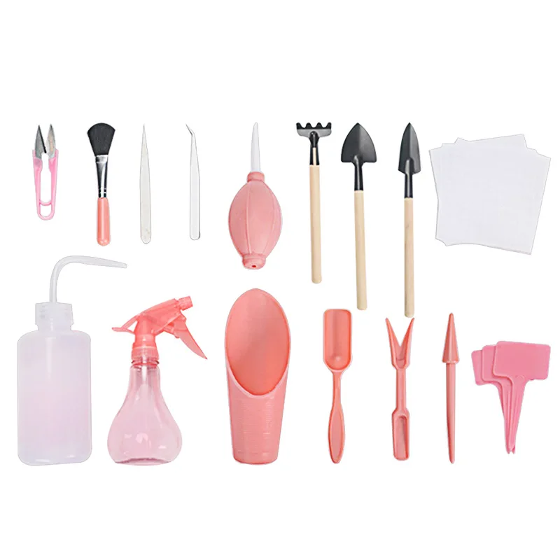 1 Set Of Succulent Transplanting Tools Combination Of Flower Packaging Mini Gardening Supplies Potted Meat Tools 
1 Set Of Succulent Transplanting Tools Combination Of Flower Packaging Mini Gardening Supplies Potted Meat Tools