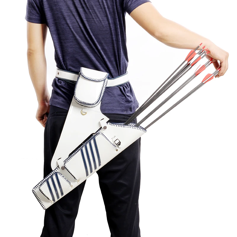 Bow And Arrow Equipment Waist-span Archery Competitive Quiver Sports Competition Quiver Leather Quiver
Bow And Arrow Equipment Waist-span Archery Competitive Quiver Sports Competition Quiver Leather Quiver