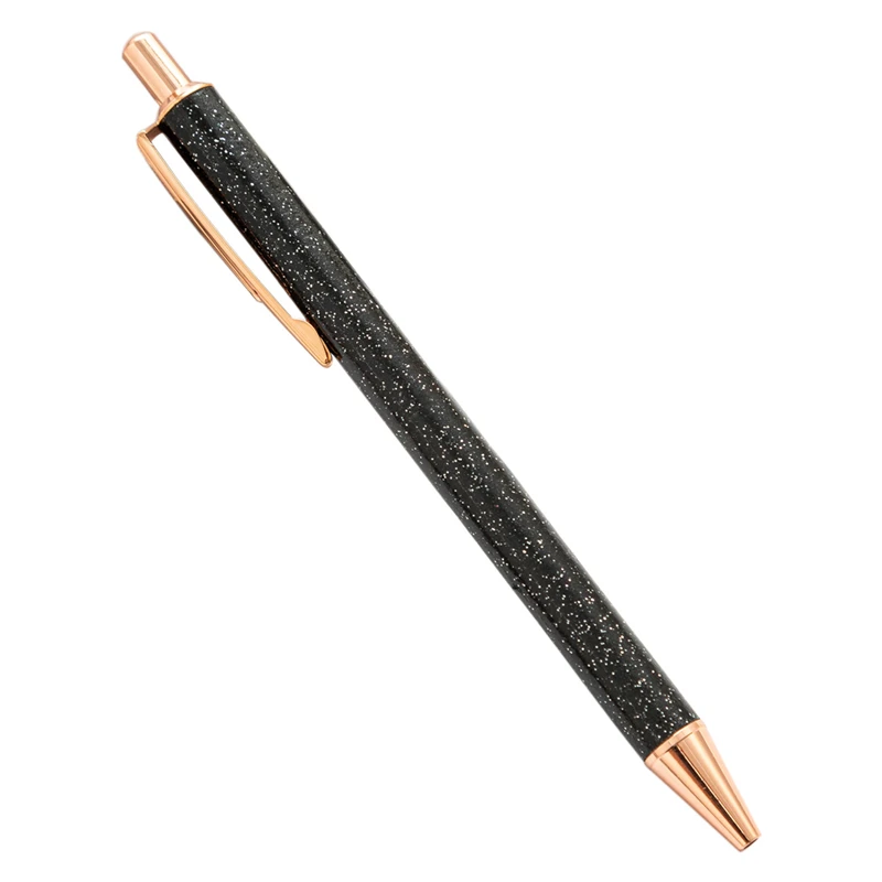 Glitter Metal Sequin Crystal Pen 1.0mm Black refill Ballpoint Pen School Office Stationery Student Writing Tool Working Gel pen 
Glitter Metal Sequin Crystal Pen 1.0mm Black refill Ballpoint Pen School Office Stationery Student Writing Tool Working Gel pen