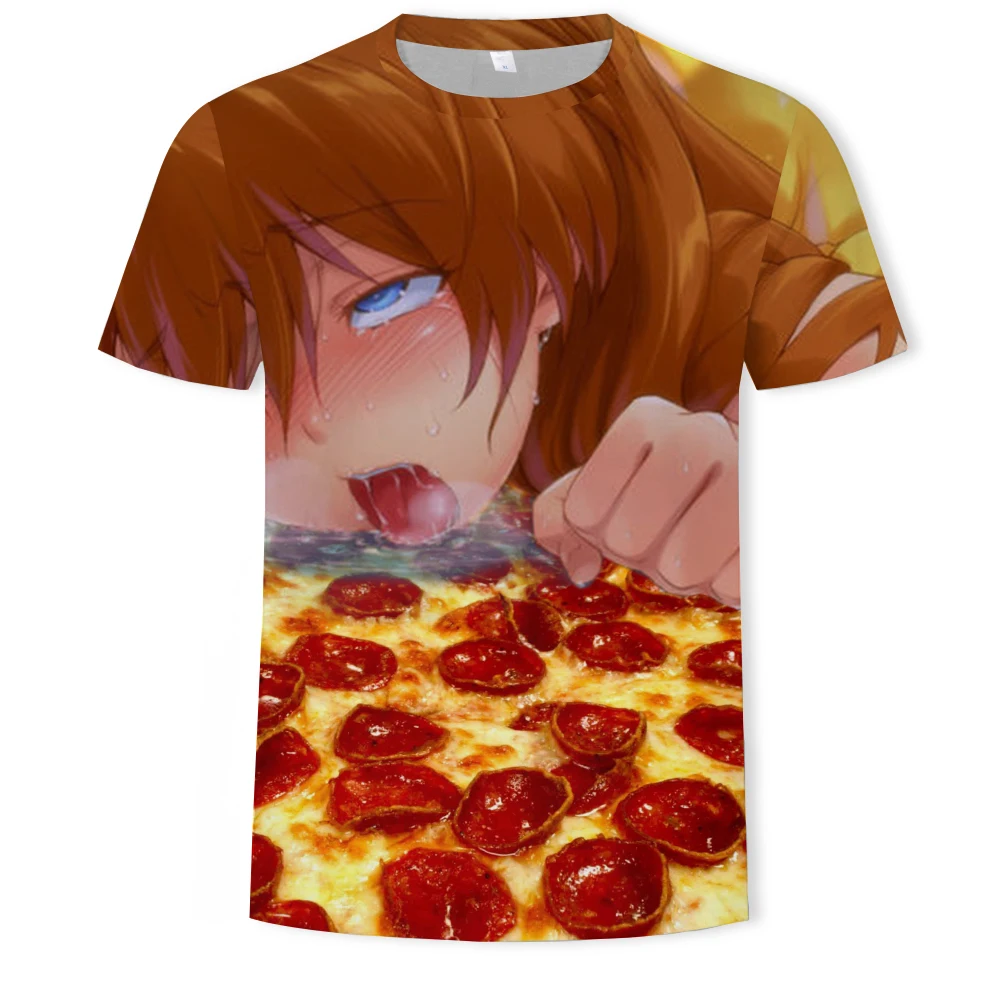 Anime beautiful girl summer men's and women's T-shirt oversized T-shirt street O-neck short-sleeved personality 3D printing
Anime beautiful girl summer men's and women's T-shirt oversized T-shirt street O-neck short-sleeved personality 3D printing