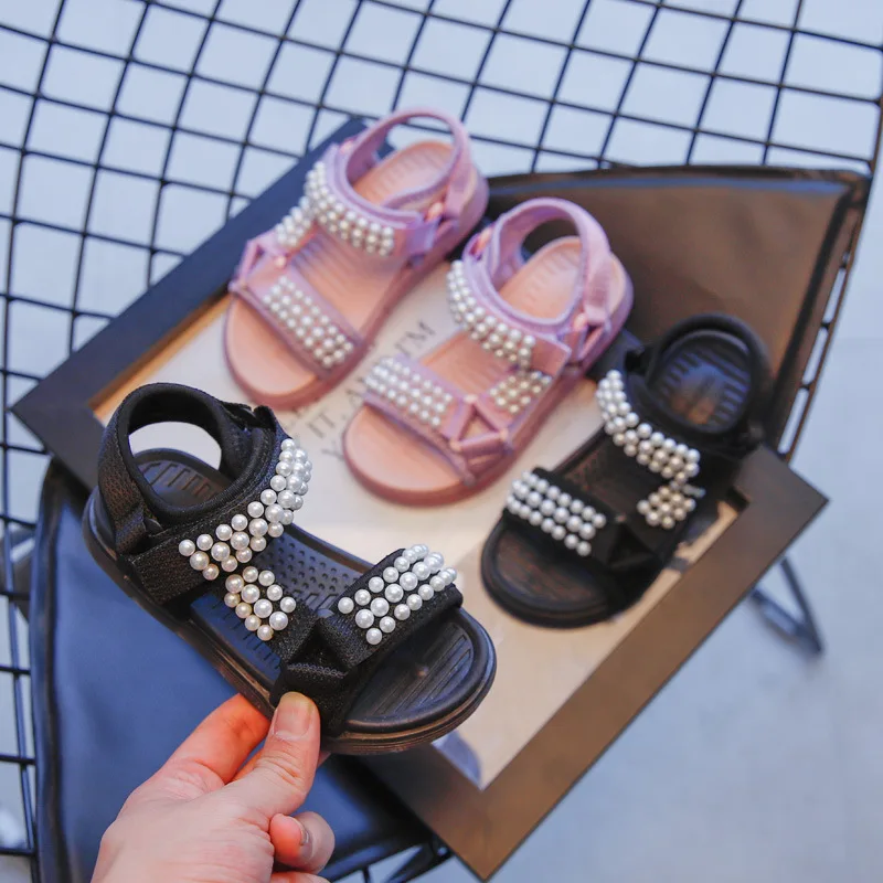 Children Sandals Summer 2021 New Girls Casual Sports Shoes Girls Toe Pearl Princess Shoes Kids Shoes for Girl Sandals
Children Sandals Summer 2021 New Girls Casual Sports Shoes Girls Toe Pearl Princess Shoes Kids Shoes for Girl Sandals