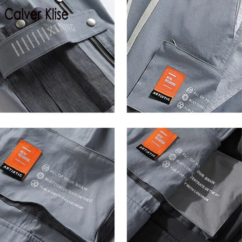 Calver Klise 2021 Splicing Multi Pocket Cargo Pants Harajuku Hip Hop Streetwear Fashion Loose Sweatpants Casual Joggers Trousers
Calver Klise 2021 Splicing Multi Pocket Cargo Pants Harajuku Hip Hop Streetwear Fashion Loose Sweatpants Casual Joggers Trousers