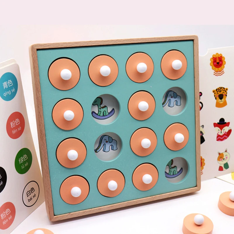 Wooden Memory Match Chess Game Child Preschool Math Learning Toy Gift For Kid 3D Puzzles Board Game Cognitive Ability Toy Gifts
Wooden Memory Match Chess Game Child Preschool Math Learning Toy Gift For Kid 3D Puzzles Board Game Cognitive Ability Toy Gifts