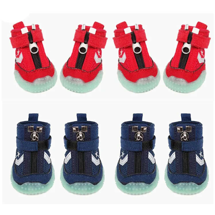 Pet dog shoes big small and medium-sized dog pet dogs samoyed teddy shoes breathable noctilucent dog shoes
Pet dog shoes big small and medium-sized dog pet dogs samoyed teddy shoes breathable noctilucent dog shoes