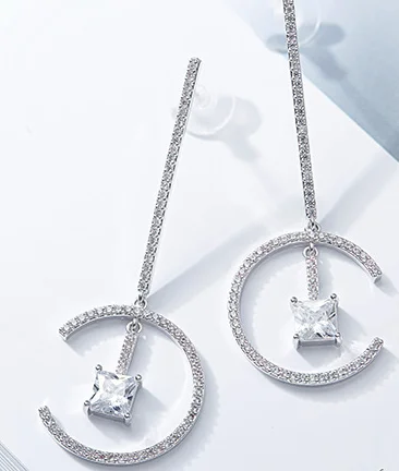 YZX39 925 pure silver love lady Earrings lovers Earrings
YZX39 925 pure silver love lady Earrings lovers Earrings