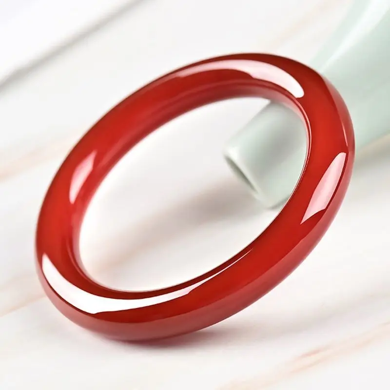 100% Natural red agate bangle jade round strip bracelet elegant bracelet best gift bangles for women jade jade bangle
100% Natural red agate bangle jade round strip bracelet elegant bracelet best gift bangles for women jade jade bangle