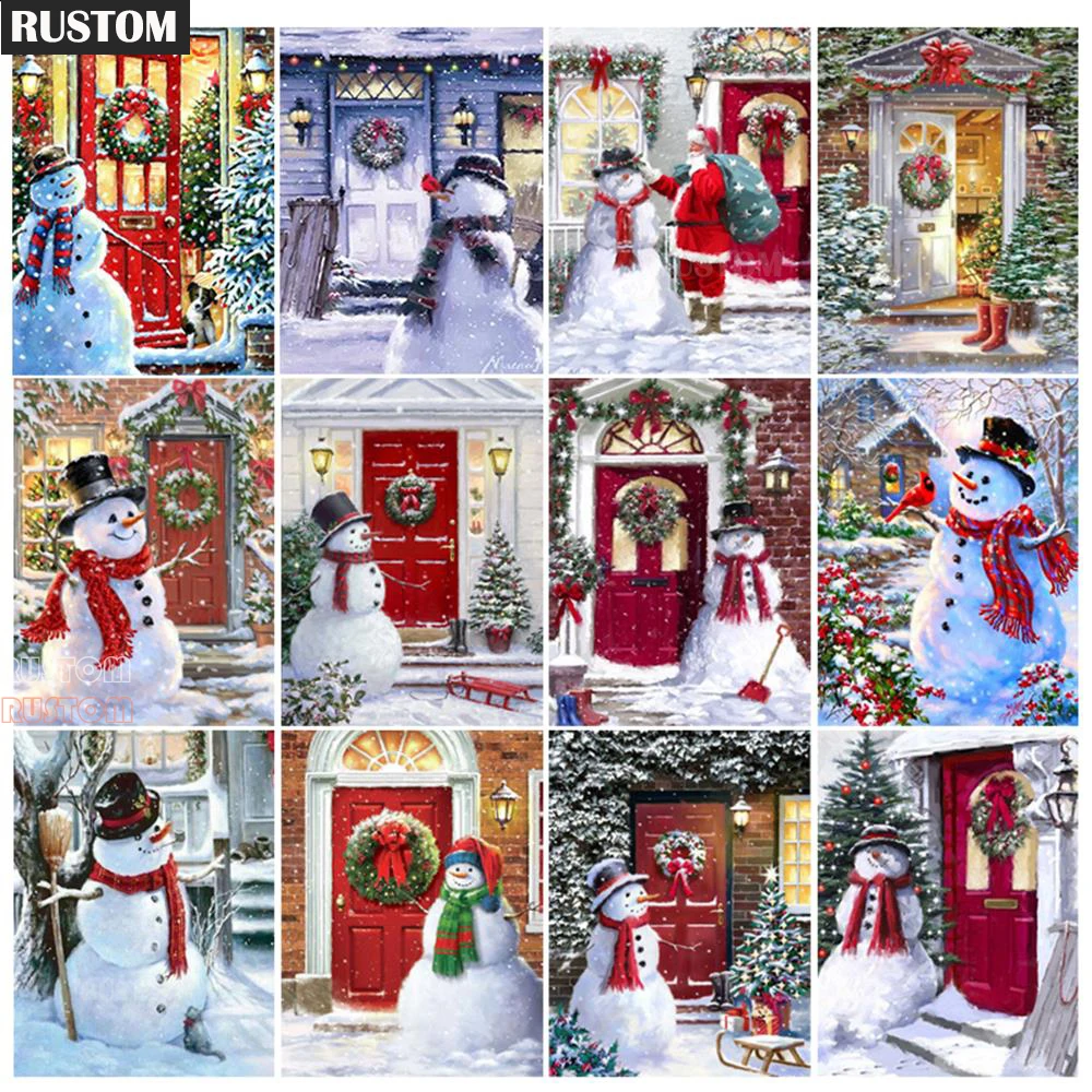 Christmas Decoration Diamond Painting Cross Stitch "Christmas Landscape" Full Square Round 5d Diamond Embroidery Picture Rhinest
Christmas Decoration Diamond Painting Cross Stitch "Christmas Landscape" Full Square Round 5d Diamond Embroidery Picture Rhinest