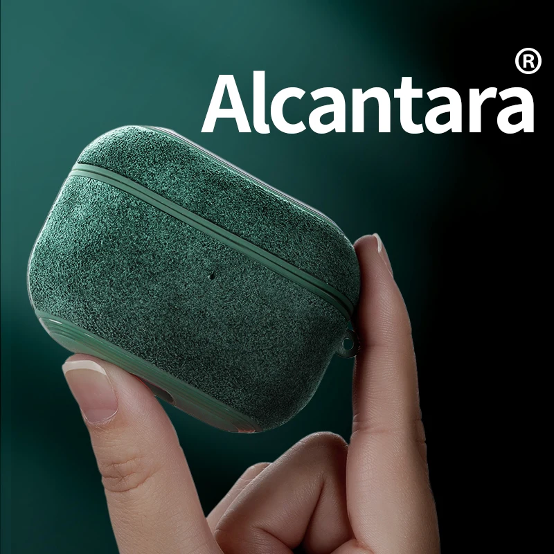 SanCore для Apple Airpods pro Чехол Алькантара AirPods 1/2/3 чехол Беспроводная bluetooth гарнитура