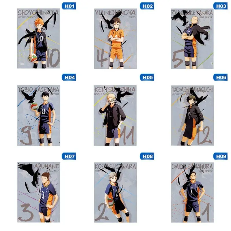 2020 Haikyuu Anime Full Characters Painting Modern Posters and Prints Wall Art Picture Living Room Home Decora Cuadros 29*42cm 
2020 Haikyuu Anime Full Characters Painting Modern Posters and Prints Wall Art Picture Living Room Home Decora Cuadros 29*42cm
