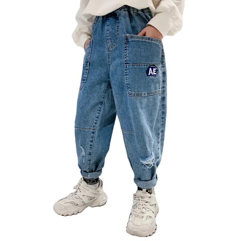 2021 New Jean Spring Summer Boy Trousers Pants Capris Kids Children Clothing School Outdoor Casual JoggingSportFormal High Qua
2021 New Jean Spring Summer Boy Trousers Pants Capris Kids Children Clothing School Outdoor Casual JoggingSportFormal High Qua