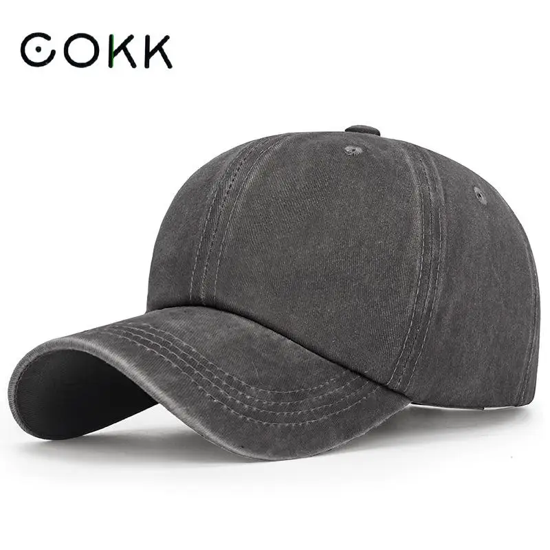 COKK Baseball Cap Hats For Women Men Washed Cotton Snapback Caps Summer Sun Visor Female Sport Hat Dropshipping Soft Gorras
COKK Baseball Cap Hats For Women Men Washed Cotton Snapback Caps Summer Sun Visor Female Sport Hat Dropshipping Soft Gorras