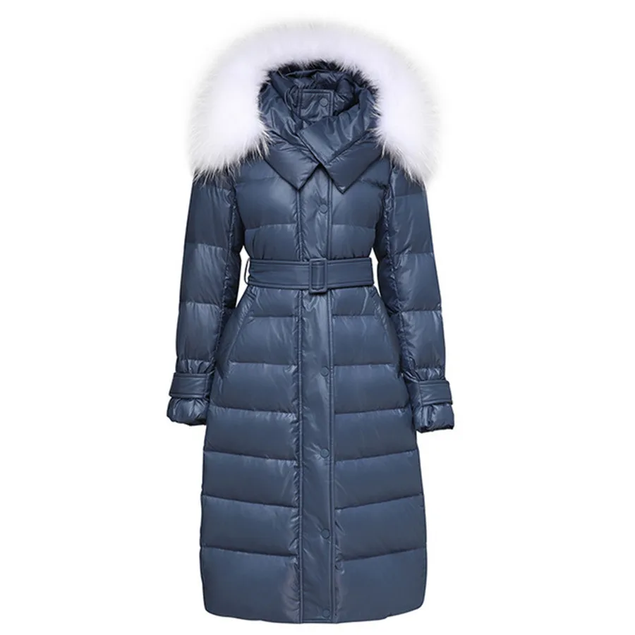 Winter New Style Long, Thick Warm Down Jacket Women Raccoon Fur Collar Slim Thin Waist Coat
Winter New Style Long, Thick Warm Down Jacket Women Raccoon Fur Collar Slim Thin Waist Coat