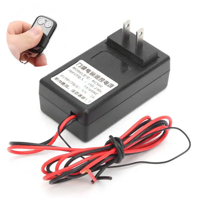 12V 2A Wireless Remote Control Power Supply Stabilivolt Voltage for Electric Plug Magnetic Lock US Plug 100240V
12V 2A Wireless Remote Control Power Supply Stabilivolt Voltage for Electric Plug Magnetic Lock US Plug 100240V
