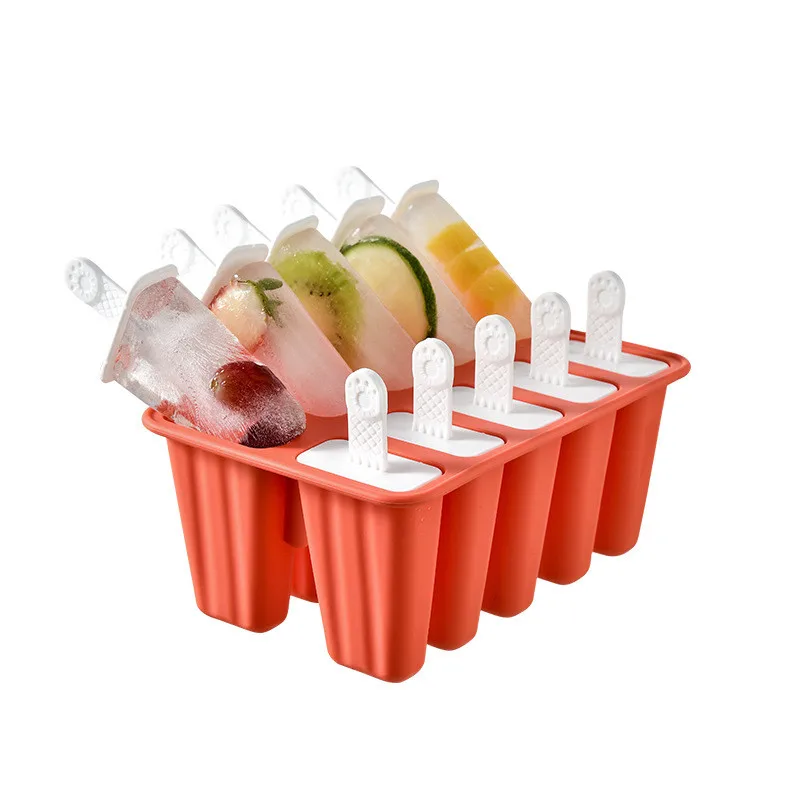 Reusable Homemade Beverage Mould Silicone Popsicle Maker DIY Fruit Jelly Pudding Mold Home Ice Cream Making Supplies Tools
Reusable Homemade Beverage Mould Silicone Popsicle Maker DIY Fruit Jelly Pudding Mold Home Ice Cream Making Supplies Tools