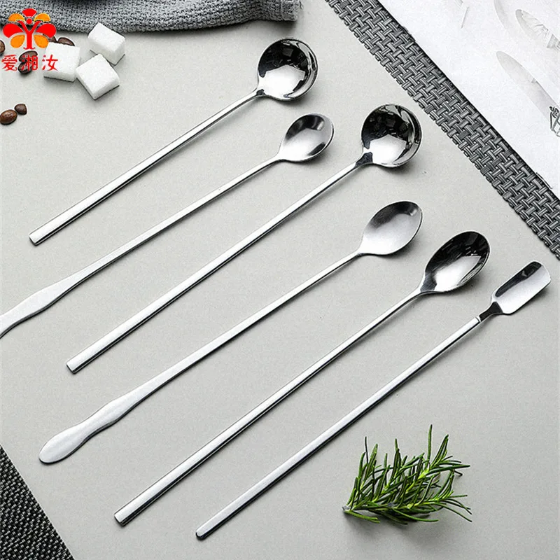 Aixiangru Coffee Stirring Spoon Stainless Steel Extended Smoothie/Bartending Stick Milk Tea Shop
Aixiangru Coffee Stirring Spoon Stainless Steel Extended Smoothie/Bartending Stick Milk Tea Shop