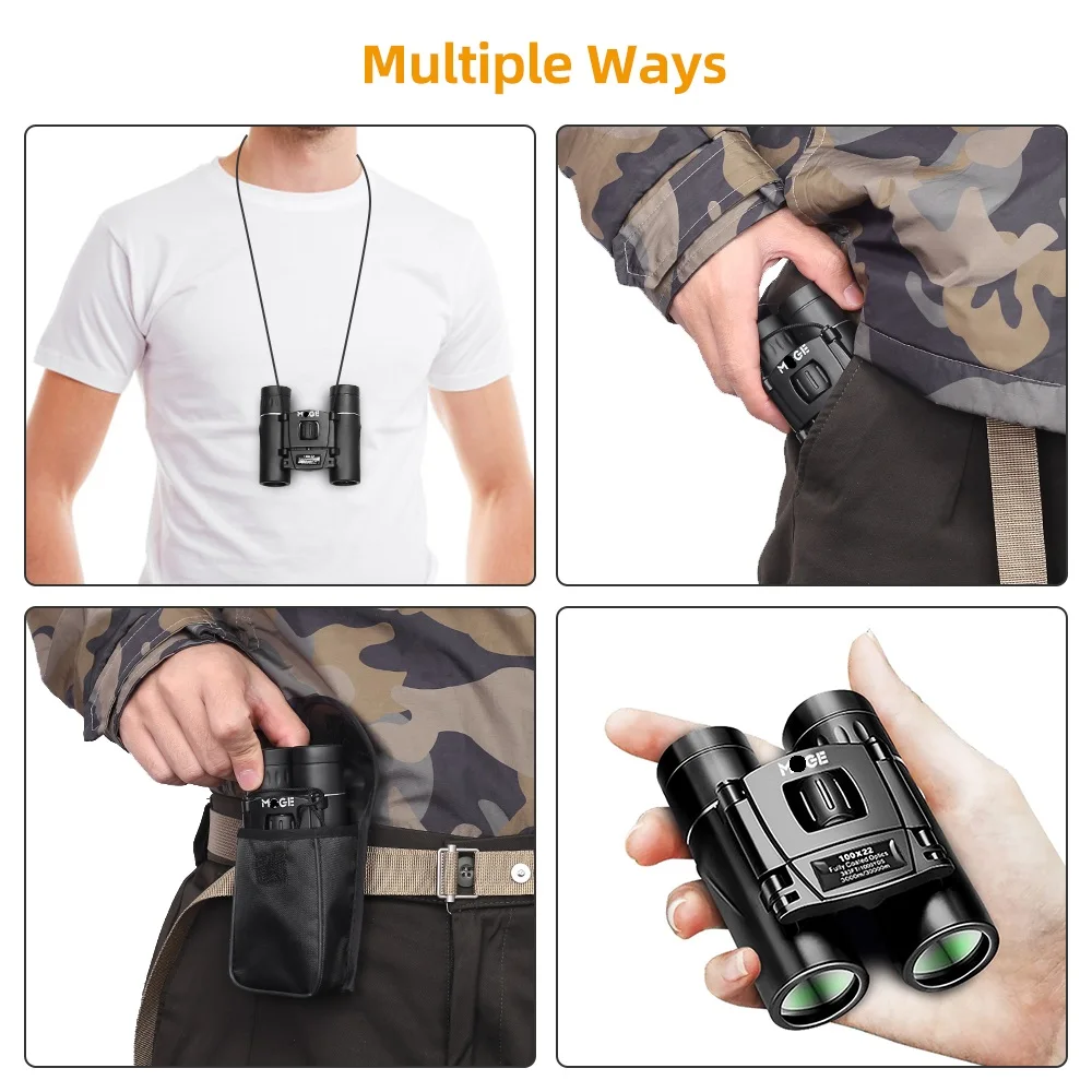 100x22 Professional HD Telescope 30000m Phone Binoculars High Magnification BAK4 Micro Night Vision Telescope for Camping
100x22 Professional HD Telescope 30000m Phone Binoculars High Magnification BAK4 Micro Night Vision Telescope for Camping