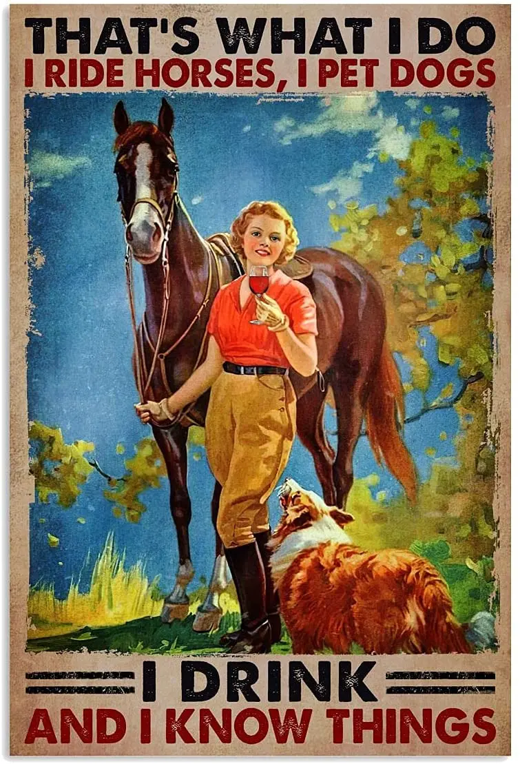 Модная девушка, это то, что я делаю, катаюсь на лошадях, я питомец, собаки, я пью и я знаю вещи, жестяные знаки, Декор, фермерский стиль, ванная к...
Модная девушка, это то, что я делаю, катаюсь на лошадях, я питомец, собаки, я пью и я знаю вещи, жестяные знаки, Декор, фермерский стиль, ванная к...