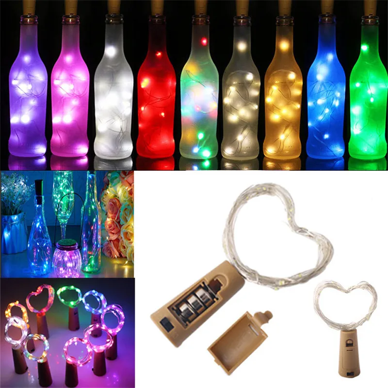 5pcs 1 2 3m Wine Bottle Stopper Copper Wire Light String Christmas Lights Decoration for Home Garland Navidad Decor Fairy Lights
5pcs 1 2 3m Wine Bottle Stopper Copper Wire Light String Christmas Lights Decoration for Home Garland Navidad Decor Fairy Lights