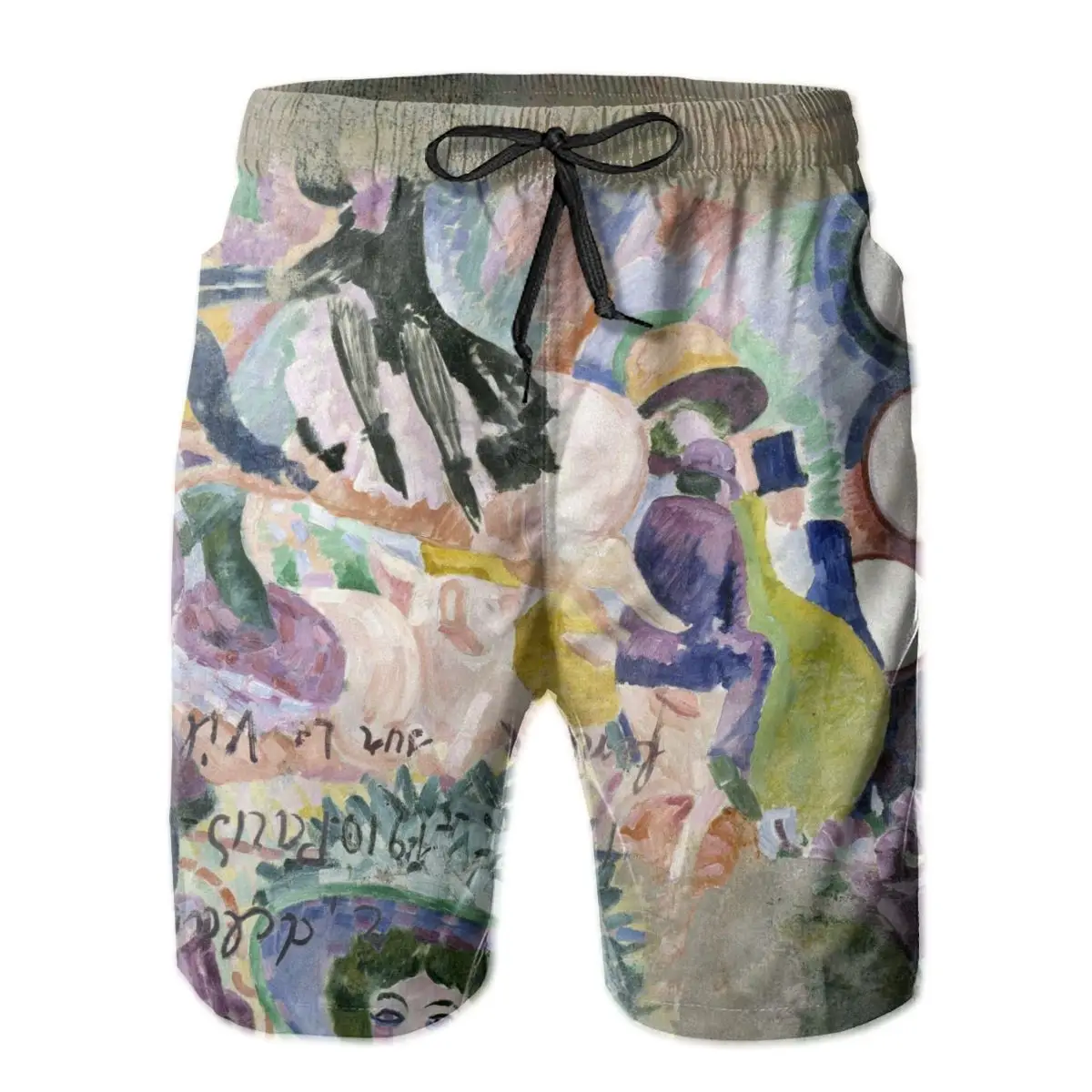 Mens Shorts Trunks Ride Pigs Painting 1906 Neo-Impressionism Beach Board Swimming Swimsuits Mens Running Sports Surffing shorts
Mens Shorts Trunks Ride Pigs Painting 1906 Neo-Impressionism Beach Board Swimming Swimsuits Mens Running Sports Surffing shorts