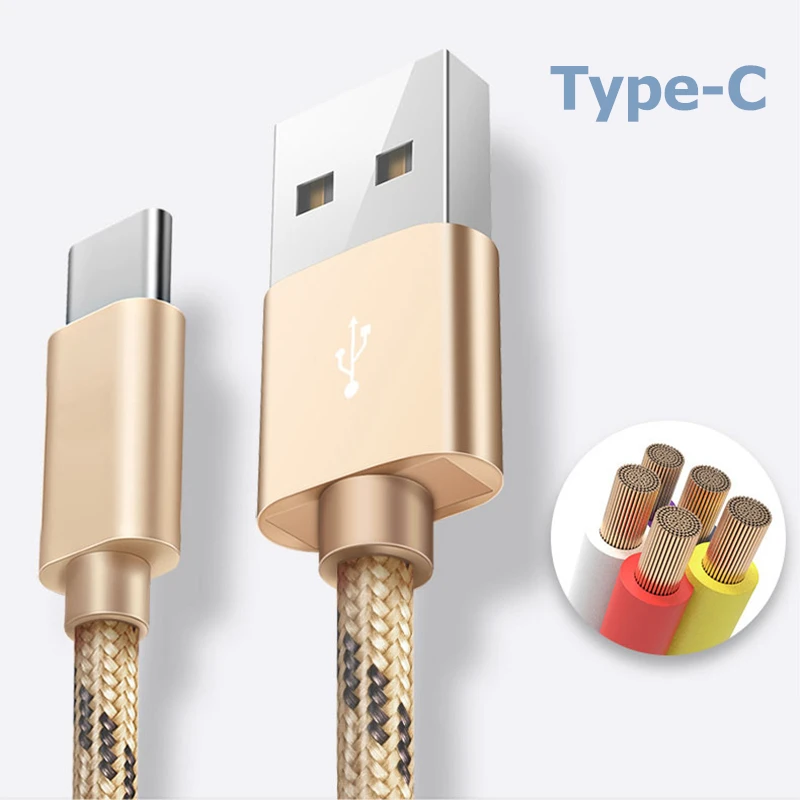 Кабель USB Type C для Xiaomi Redmi Note 7 Pro мобильный телефон кабель быстрой зарядки usb