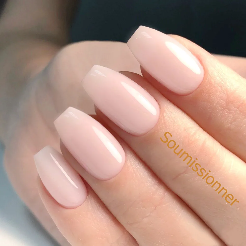 24Pcs Shiny Transparent Pink Short Ballerina Coffin Fake Nail Artificial False Nails With Jelly Glue DIY Manicure Tool
24Pcs Shiny Transparent Pink Short Ballerina Coffin Fake Nail Artificial False Nails With Jelly Glue DIY Manicure Tool
