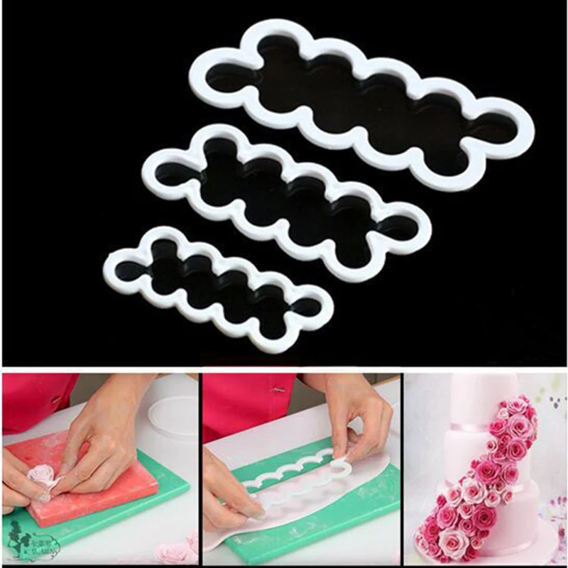 3Pcs Rose Petal Flowers Cutter Cake Fondant Cutter Decorating Mold Sugar Baking Mold Kitchen Tool Baking Accessories Pastry Tool
3Pcs Rose Petal Flowers Cutter Cake Fondant Cutter Decorating Mold Sugar Baking Mold Kitchen Tool Baking Accessories Pastry Tool