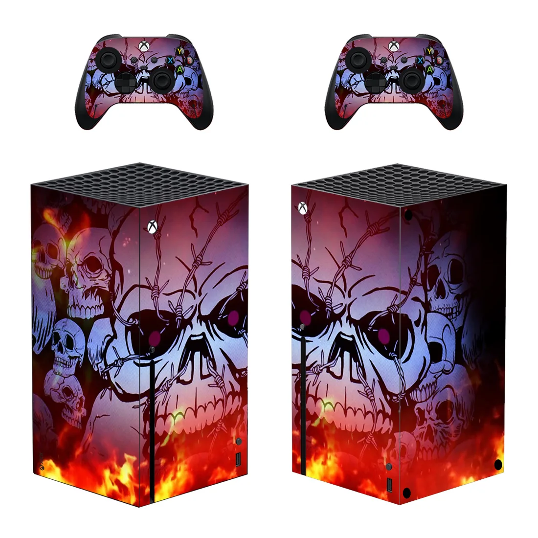 New Skull Style Xbox Series X Skin Sticker for Console & 2 Controllers Decal Vinyl Protective Skins Style 1
New Skull Style Xbox Series X Skin Sticker for Console & 2 Controllers Decal Vinyl Protective Skins Style 1