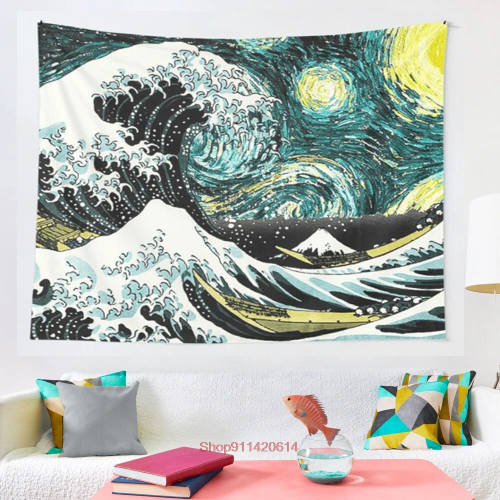 The great wave off kanagawa Stary психоделический гобелен красочные настенные подвесные гобелены для спальни настенный художественный Коврик для йоги
The great wave off kanagawa Stary психоделический гобелен красочные настенные подвесные гобелены для спальни настенный художественный Коврик для йоги