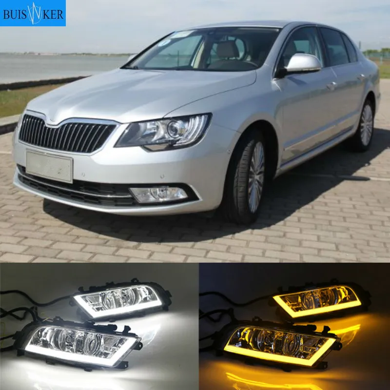 For Skoda Superb 2013-2015 Super Brightness Waterproof ABS Car DRL 12V LED Daytime Running Light With Fog Lamp Cover
For Skoda Superb 2013-2015 Super Brightness Waterproof ABS Car DRL 12V LED Daytime Running Light With Fog Lamp Cover