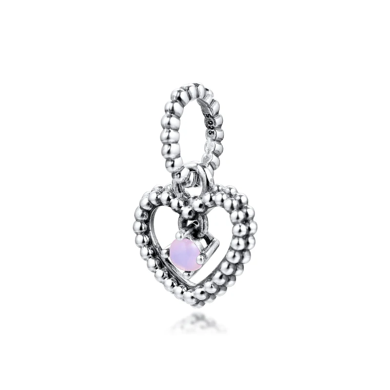 Misty Rose Beaded Heart Beads fits For Bracelets Necklaces 100% 925 Sterling-Silver-Jewelry Charms Free Shipping
Misty Rose Beaded Heart Beads fits For Bracelets Necklaces 100% 925 Sterling-Silver-Jewelry Charms Free Shipping