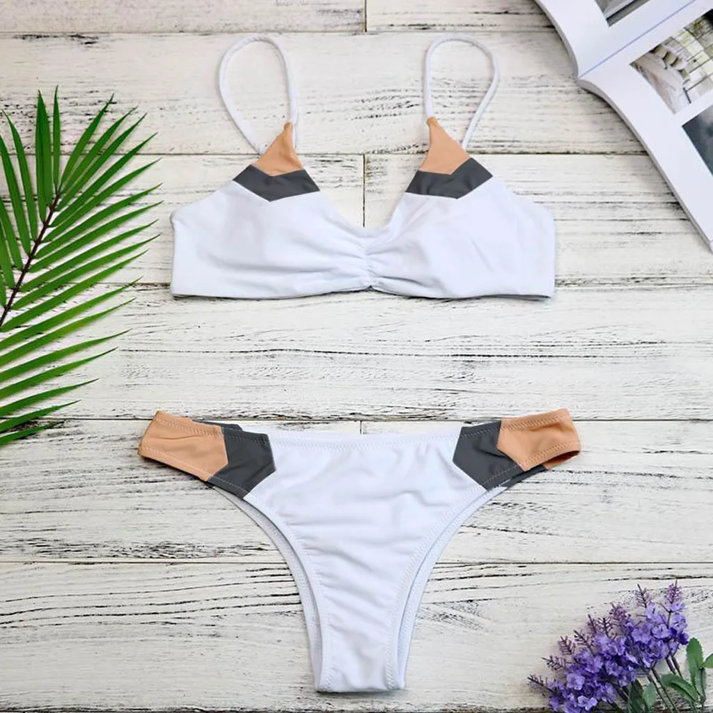 Womens Bodysuit Two Pieces Bathing Suits Swimsuits Bikini Set String Bikinis Swimwear Fantastic Women's Swimsuits Set #4
Womens Bodysuit Two Pieces Bathing Suits Swimsuits Bikini Set String Bikinis Swimwear Fantastic Women's Swimsuits Set #4