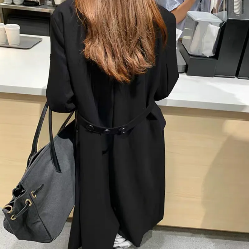 Wool Womens Plus Size 4XL Solid Double Breasted Turn Down Collar Simple Loose Long Outwear All-match Fashion Korean Style Casual
Wool Womens Plus Size 4XL Solid Double Breasted Turn Down Collar Simple Loose Long Outwear All-match Fashion Korean Style Casual