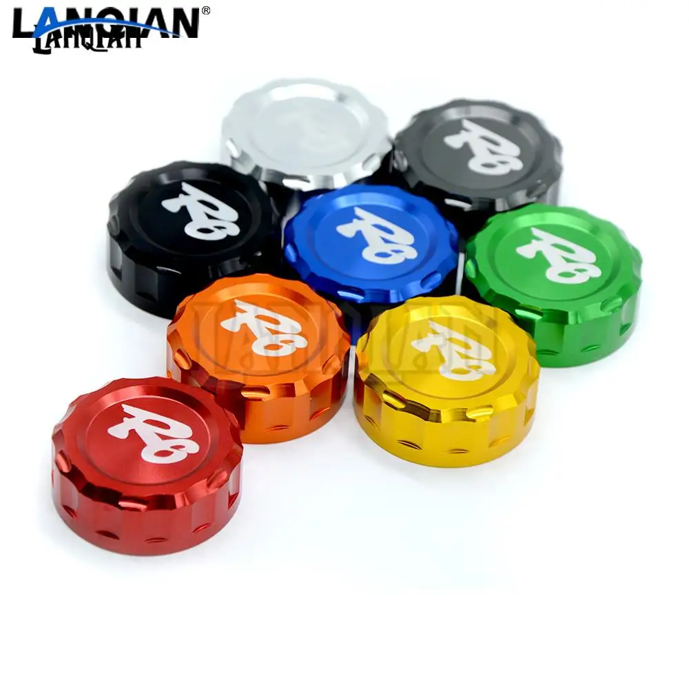 Motorcycle CNC Aluminum Rear Brake Fluid Reservoir Cover Cap For Yamaha YZF R6 YZF-R6 YZFR6 2006-2014 2007 2008 2009 2012 20113
Motorcycle CNC Aluminum Rear Brake Fluid Reservoir Cover Cap For Yamaha YZF R6 YZF-R6 YZFR6 2006-2014 2007 2008 2009 2012 20113