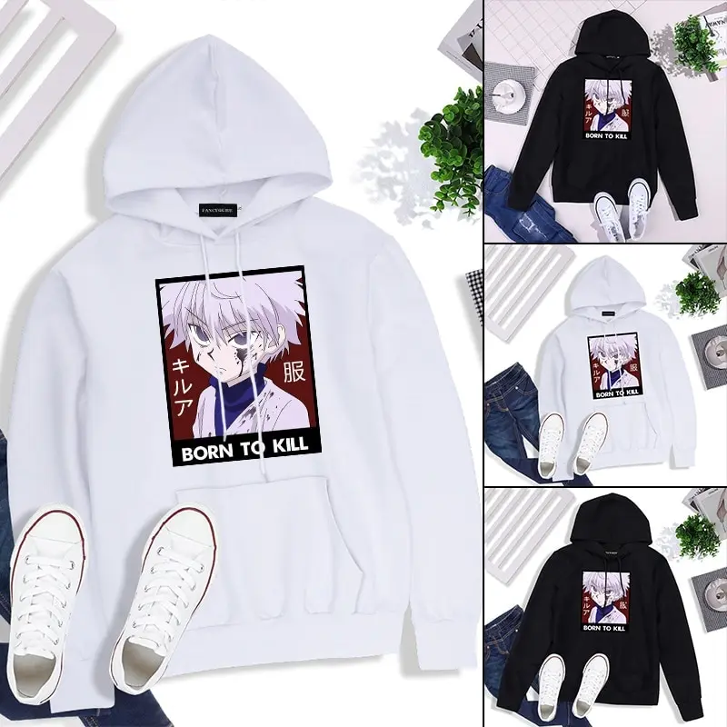 2020 New Hot style Anime Hunter x Hunter Women's Sweatshirt Casual Pullover Loose Sweater 
2020 New Hot style Anime Hunter x Hunter Women's Sweatshirt Casual Pullover Loose Sweater