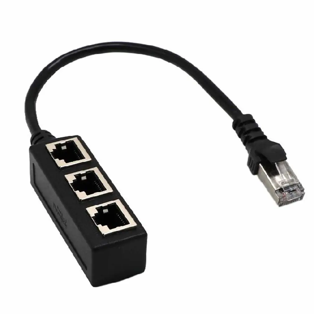 RJ45 Ethernet Cable Adapter Splitter 1Male To 3Female Port LAN Network Plug 3in 1 Adapter NetWork Accessories
RJ45 Ethernet Cable Adapter Splitter 1Male To 3Female Port LAN Network Plug 3in 1 Adapter NetWork Accessories