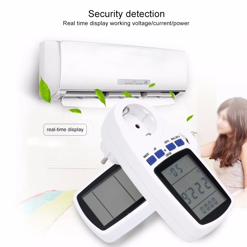Digital Voltage Watt Meter Power Consumption Watt Kilowatt Hour Current Take 220 V AC Tariff Analyzer Monitor High Quality 1pcs
Digital Voltage Watt Meter Power Consumption Watt Kilowatt Hour Current Take 220 V AC Tariff Analyzer Monitor High Quality 1pcs