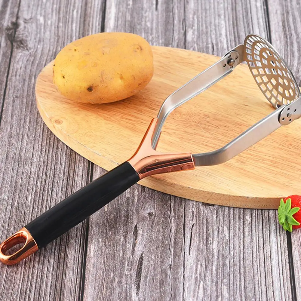 1PC Stainless Steel Potatoes Mud Pressure Mud Machine Potato Masher Ricer Fruit Vegetable Tools Kitchen Gadgets Accessories
1PC Stainless Steel Potatoes Mud Pressure Mud Machine Potato Masher Ricer Fruit Vegetable Tools Kitchen Gadgets Accessories
