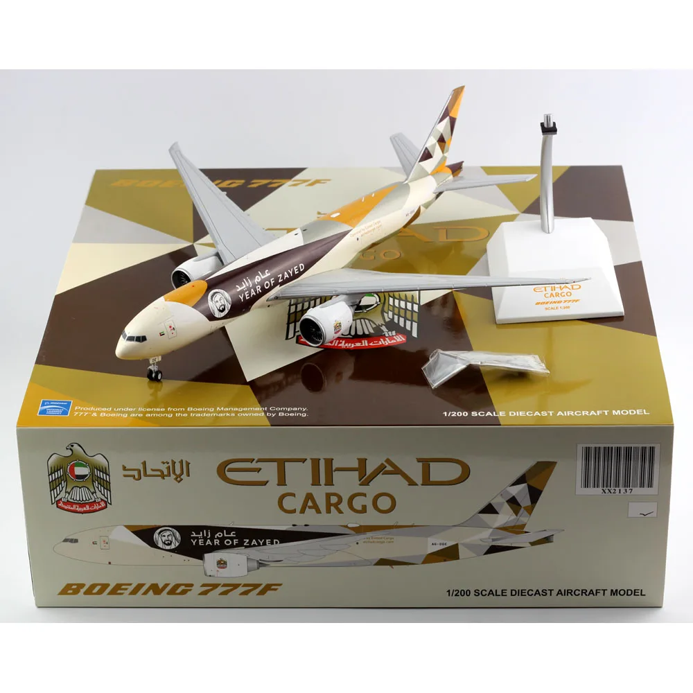 Коллекционный самолет 1:200 сплав подарок JC Крылья XX2137 Etihad Airlines грузовой Боинг искусственный литая летательная аппаратура модель 
Коллекционный самолет 1:200 сплав подарок JC Крылья XX2137 Etihad Airlines грузовой Боинг искусственный литая летательная аппаратура модель