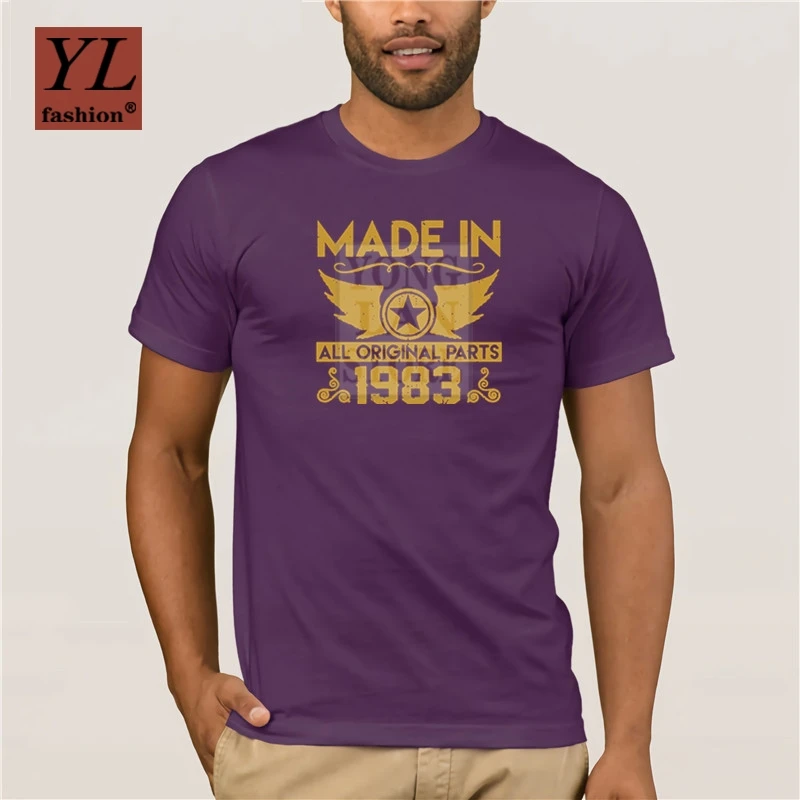 2020 Funny Men T Shirt Top Online Sales 33rd Birthday Made In 1983 Round Collar Casuals Blue Tee Shirt
2020 Funny Men T Shirt Top Online Sales 33rd Birthday Made In 1983 Round Collar Casuals Blue Tee Shirt