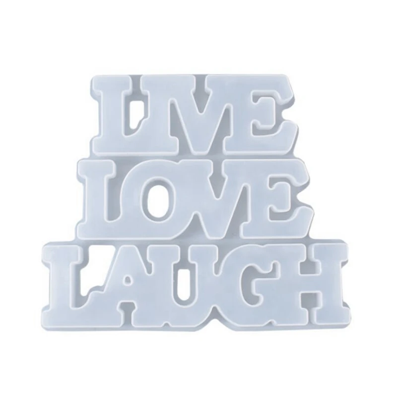 DIY Letter English Words Crystal Epoxy Resin Mold Room Listed Pendant Hanging Ornament Silicone Mould
DIY Letter English Words Crystal Epoxy Resin Mold Room Listed Pendant Hanging Ornament Silicone Mould