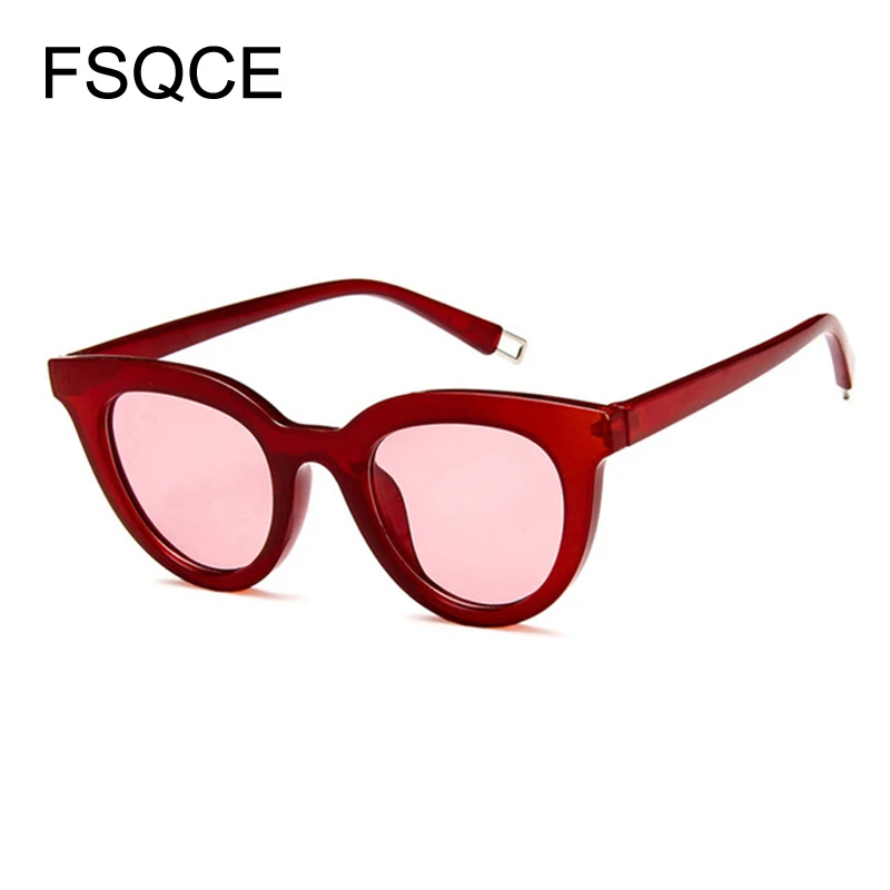 Женские солнцезащитные очки кошачий глаз FSQCE роскошные брендовые дизайнерские