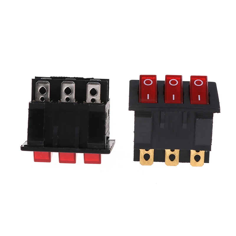 2 шт./лот KCD4 тройной 9-контактный кулисный переключатель 15A/250В оптовая продажа 
2 шт./лот KCD4 тройной 9-контактный кулисный переключатель 15A/250В оптовая продажа