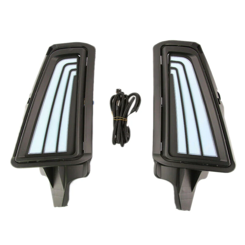 Car LED DRL Daytime Running Light Fog Signal Lamps for Toyota Hiace 2019 2020 
Car LED DRL Daytime Running Light Fog Signal Lamps for Toyota Hiace 2019 2020