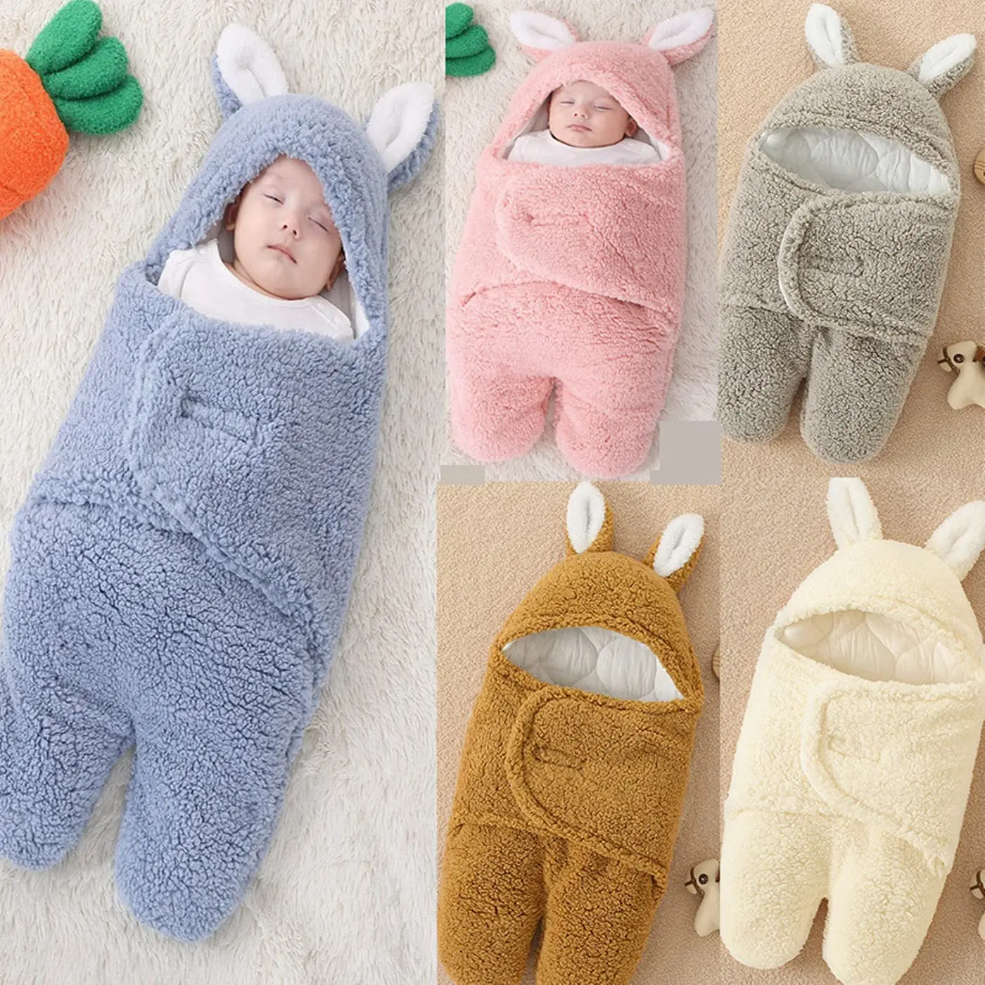 Cute Baby Winter Sleeping Bag For Newborn Thicken Cotton Blankets Plush Swaddle Wrap Blankets Newborn Clothes Baby Sleep Sack
Cute Baby Winter Sleeping Bag For Newborn Thicken Cotton Blankets Plush Swaddle Wrap Blankets Newborn Clothes Baby Sleep Sack