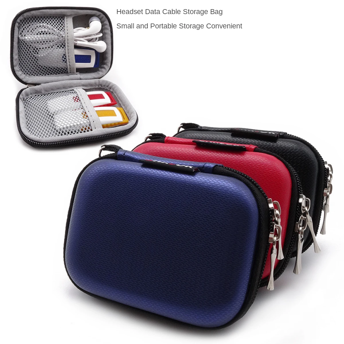 10.5x7.8x3.5cmPortable Earphone Case Bluetooth Headset Box Compression Headset case EVA Zipper Case For KZ ES4 ZSTX ZSR EDX ZST
10.5x7.8x3.5cmPortable Earphone Case Bluetooth Headset Box Compression Headset case EVA Zipper Case For KZ ES4 ZSTX ZSR EDX ZST