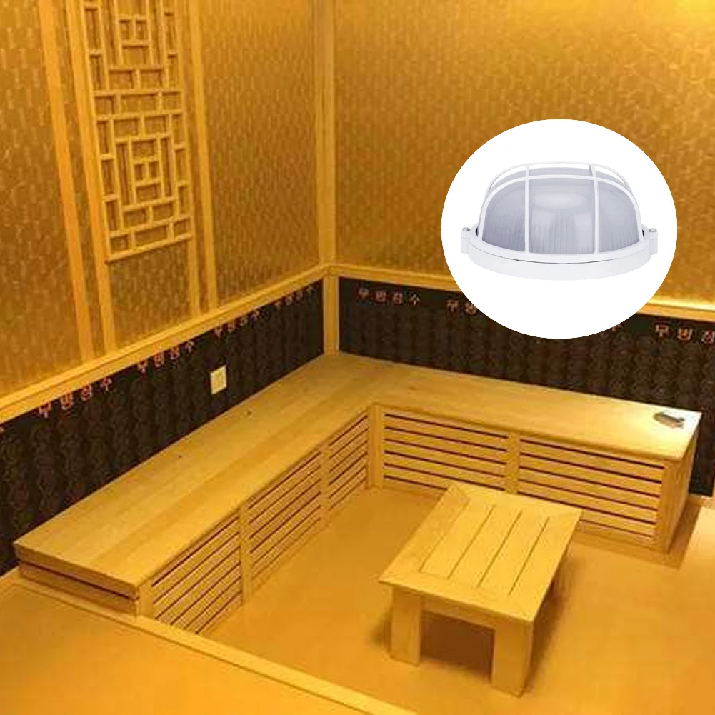 Anti-High Temperature Round Lamp Sauna Room Light Explosion Proof Waterproof Ceiling Light Khan Steam Room Accessories
Anti-High Temperature Round Lamp Sauna Room Light Explosion Proof Waterproof Ceiling Light Khan Steam Room Accessories