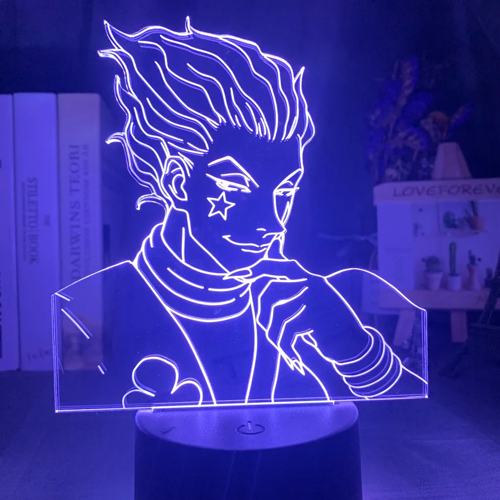 Kids Night Light Gift Led Touch Sensor Colorful Bedroom Nightlight Anime Hunter X Hunter Decor Light Cool 3d Lamp Hisoka Gadgets
Kids Night Light Gift Led Touch Sensor Colorful Bedroom Nightlight Anime Hunter X Hunter Decor Light Cool 3d Lamp Hisoka Gadgets