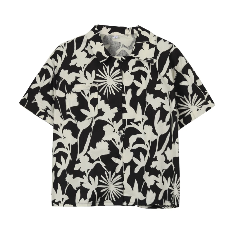 Mazefeng 2020 New Chic Vintage Floral Printing Button Up Women Shirt Short Sleeve Blouse for Womens Summer Loose Female Shirts
Mazefeng 2020 New Chic Vintage Floral Printing Button Up Women Shirt Short Sleeve Blouse for Womens Summer Loose Female Shirts